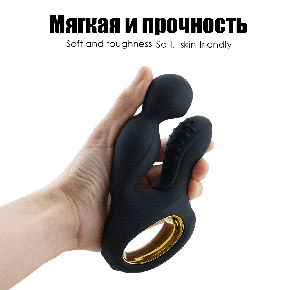 3Men asturbator Anal plug Rotating Wireless remote control Anal vibrator Silicone Male Prostate Massager Adult sex toys for men