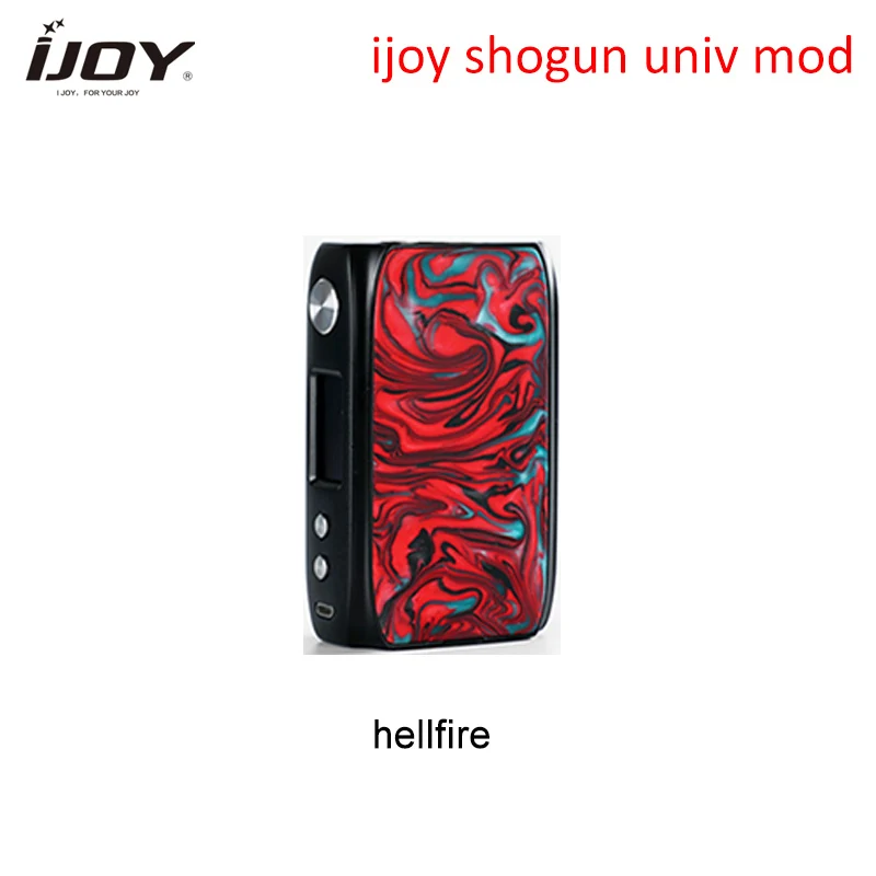 Новейший ijoy SHOGUN UNIV мод 180 Вт бокс мод для электронных сигарет питание от dual 18650 для Катана SUBOHM Танк против DRAG 157 Вт drag 2