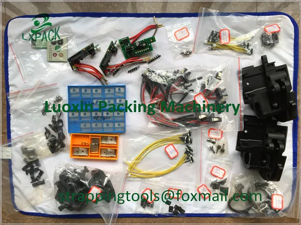 Acme Columbia Fromm Gerrard MIP Orgapack Polychem Rapz Samuel Signode SRP Teknika Titan Uline Ybico JK Generica MGB Centaur Greiner ITATOOLS Kihlberg Kippes ZRTool Poly Steel Strap Banding Tools bander spare par (86)
