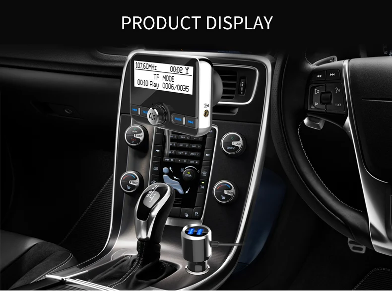 Fdoman многофункциональный автомобильный DAB цифровой радио адаптер Авто Стерео Bluetooth handsfree автомобильный комплект MP3 плеер fm-передатчик