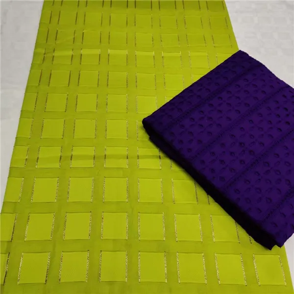 New style 100%cotton dubai fabric yellow swiss voile lace in switzrweland hot sale dry lace for wedding 5yards/lot - Цвет: as picture