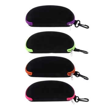 

Portable Zipper Sunglasses Hard Eye Glasses Case Eyewear Protector Box Bag Cover