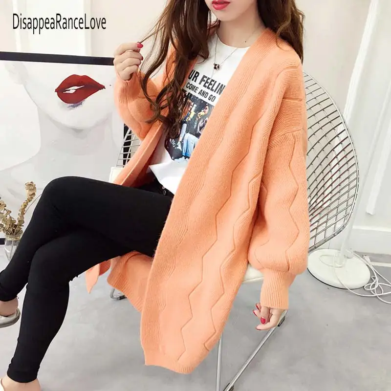 Long Cardigan Sweater Ladies 2019 Spring Fashion Long Knit Sweater Women Large Coat Casual Black Jacket Winter Clothing Sweater Long Cardigan Sweater Ladies 2019 Spring Fashion Long Knit Sweater Women Large Coat Casual Black Jacket Winter Clothing Sweater