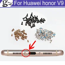14 шт./лот для huawei honor v 9 днище Dock Винты Корпус винт ногтей tack для huawei honor v 9 DUK-AL20 мобильного телефона черный цвет