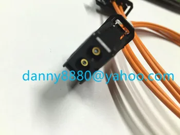 

100% new origianl optical fiber cable most cable for BMW A-U-D-I AMP Bluetooth car GPS car fiber cable for nbt cic 2g 3g 3g+ 2pc