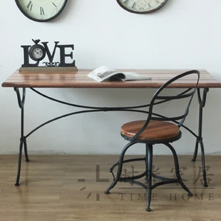 New American Country French Country Style Desk Vintage Industrial