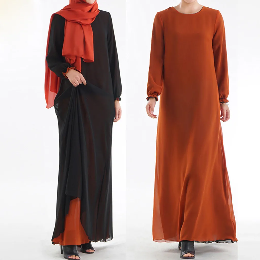 Abayas жемчуг розовый красный женская мусульманская одежда платья Хиджаб этнические халаты мусульманский Ближний Восток Макси платье принт кафтан 4,17