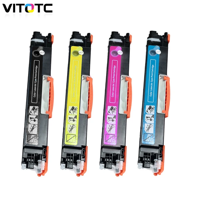 4 X Toner Cartridge For Hp Laserjet Pro Cp1020 Cp1022 Cp1023 Cp1025nw Cp1026nw Cp1028nw Ce310a-ce313a - Toner Cartridges - AliExpress