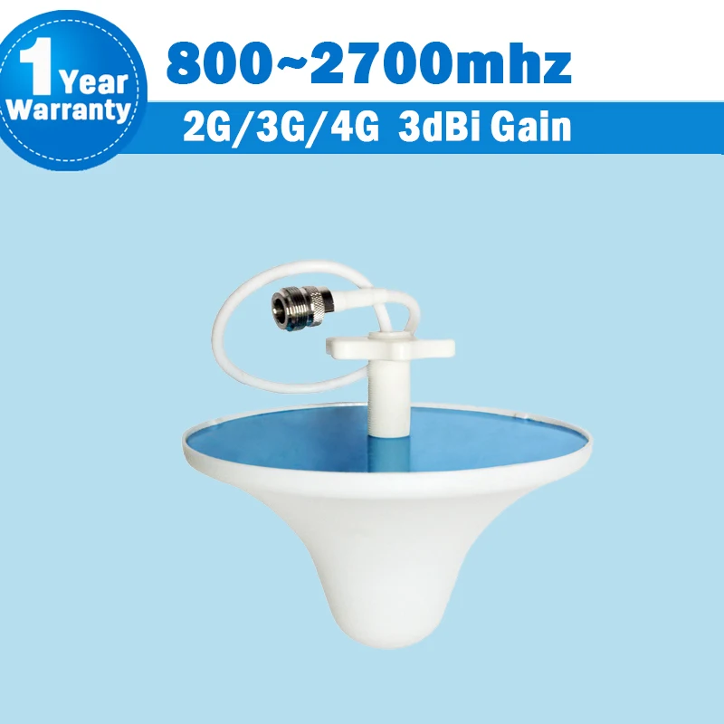 2 г 3g 4 CDMA 850 GSM 900 1800 2100 LTE 2600 3dBi 800/2700 мГц Внутренняя потолочная антенна для