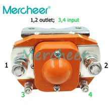 Нет(нормально открытый) 12 В 24 в 36 в 48 в 60 в 72 в 400А DC контактор для мотора вилочного погрузчика электромобиля захват автомобильный автомобиль лебедка ZJ400A