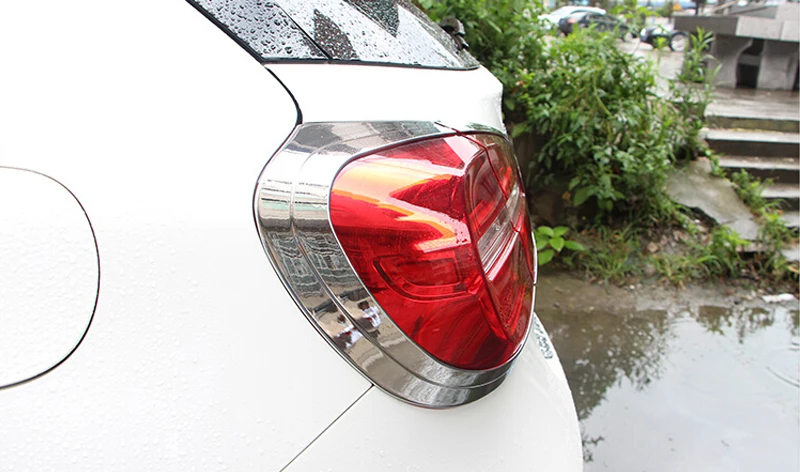 4 шт. задний фонарь лампа крышка Накладка для Mercedes Benz GLA X156