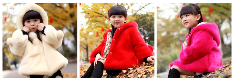 Пальто для девочек, коллекция года, зимнее пальто Детская куртка для маленьких девочек, пальто с мехом для детей, пальто для девочек детская одежда из шерсти и смешанных материалов, YCOC1849