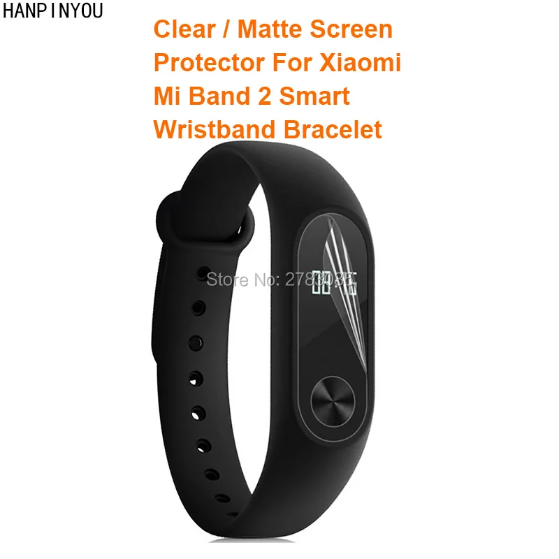 For Xiaomi Mi Band 2 SmartWatch Clear Glossy / Anti Glare