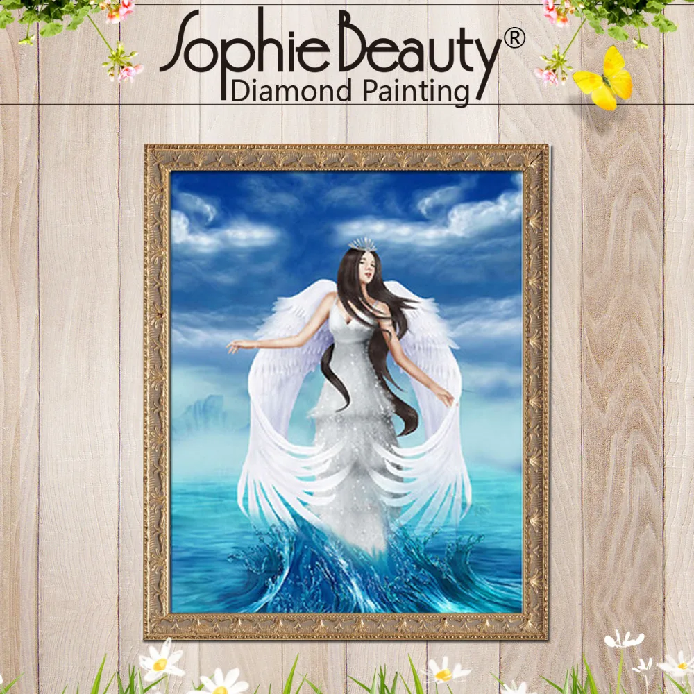 Sophie Beauty Diy Алмазная картина вышитая крестом ручная работа мозаика вышивка