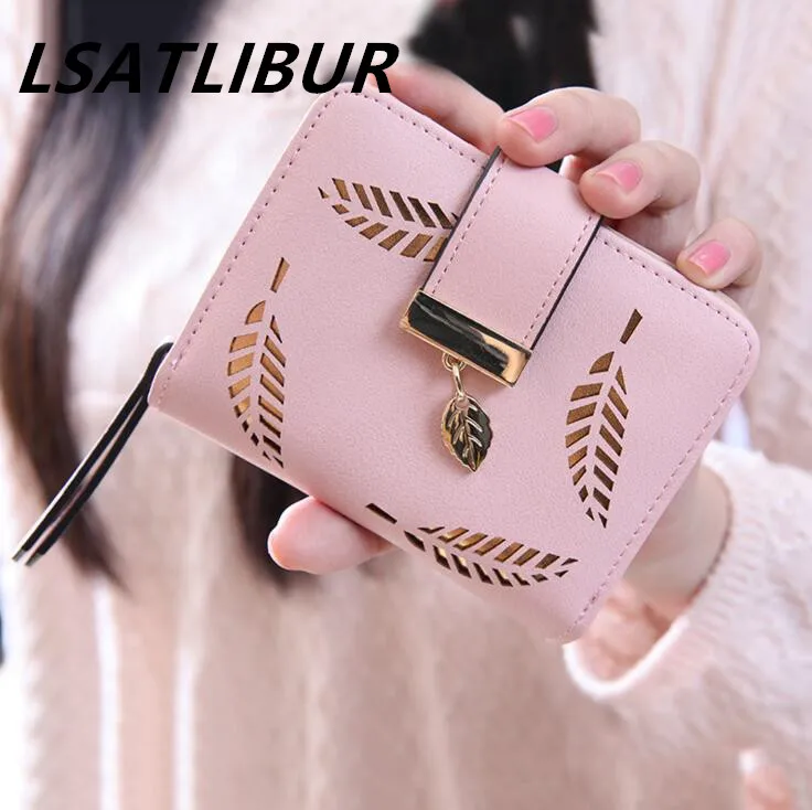 Women's coin wallets FASHION WOMEN WALLET short Hollowed willow Coin