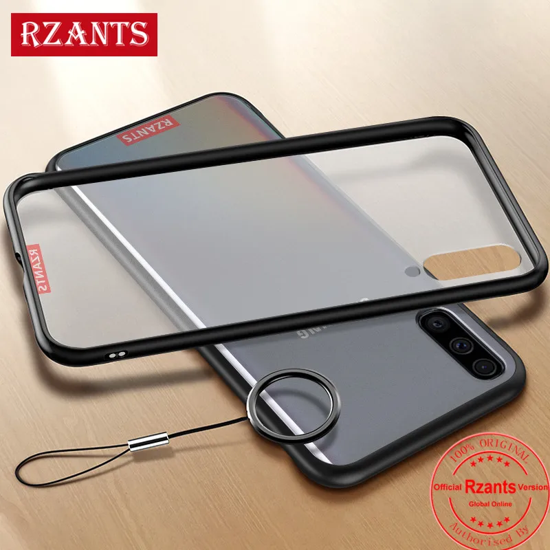 

Rzants Phone Case For Samsung Galaxy A50 Hard Case Translucent Back Frosted Texture Anti-Scratch Slim Cover For Galaxy A50
