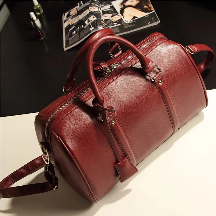 

2019 new European winter leather bags Boston diagonal bag lady star with a single shoulder bag