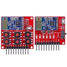 Открытой смарт-2,4G Беспроводной переключатель дистанционного комплект 6-канальный передатчик приемник модуль без программирования для DIY бортовой пара кнопка