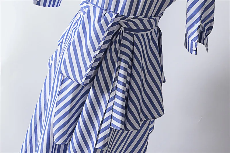 Nuevo vestido a la moda con cuello en V a la moda de 2019 para mujer - 6