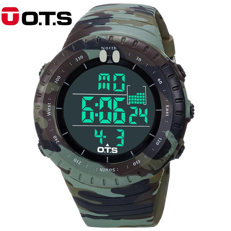 Prix pour OTS Nouveau Militaire Montres Hommes de Mode En Plein Air Camouflage Armée Montre Hommes Sport Multifonction 50 M Montres Relogio Masculino Prix pour OTS Nouveau Militaire Montres Hommes de Mode En Plein Air Camouflage Armée Montre Hommes Sport Multifonction 50 M Montres Relogio Masculino