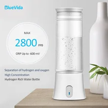 The 3th Generation Up to 2800 ppb hydrogen content Hydrogen water bottle, SPE+PEM Hydrogen Generator Water Ionizer The 3th Generation Up to 2800 ppb hydrogen content Hydrogen water bottle, SPE+PEM Hydrogen Generator Water Ionizer