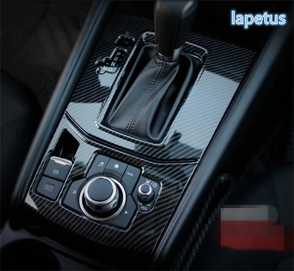 Каркас коробки переключения передач для Mazda CX-5 CX5 2017 - 2021 из углеродного волокна ABS