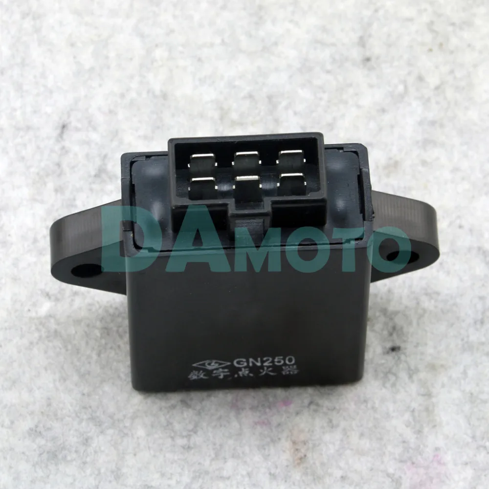 High Quality Racing Modified CDI For SUZUKI GN250 GN 250 Loncin 300 ATV-300 CDI Digital Ignition Control Module UNIT 6 pins plug