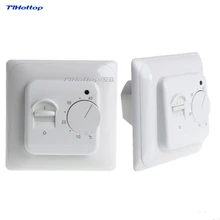 ЭЛЕКТРИЧЕСКИЙ КОМНАТНЫЙ ТЕРМОСТАТ ручной теплый напольный кабель для использования Termostat 220V 1 шт. TLHOTTOP