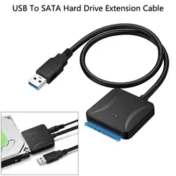 Для USB 3,0 для SATA адаптер жесткого диска высокоскоростной адаптер для 2,5/3,5 дюймовый HDD SSD Поддержка UASP