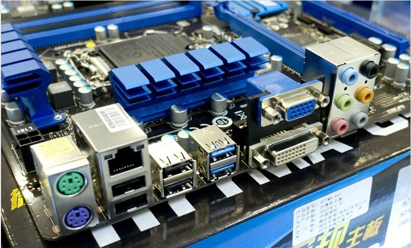  MSI H77MA-G43 original motherboard DDR3 LGA 1155 for I3 I5 I7 CPU 32GB USB3.0 SATA3 H77 motherboard