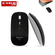 CHYI Bluetooth 3,0 Беспроводная компьютерная мышь BT оптическая Mause Blutooth 1600 dpi тонкая розовая цветная Бесшумная 3D компьютерная мышь для ноутбука