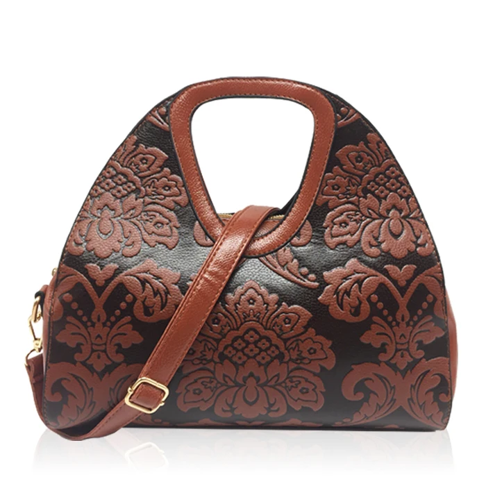 Women's Bag New National Wind Embossing Women Bag Retro Handbags