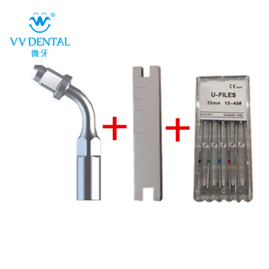 Скалер Эндо Совет масштабирования U-файл металлический ключ масштабирования ключ для дятел/EMS для передних зубов эндодонтии