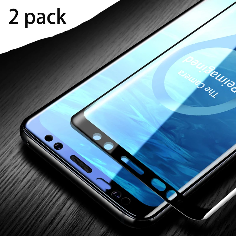(2 pack) 4D full cover tempered glass for Samsung s8 s9 plus glass for Galaxy s8 + screen protector s9 s8 phone film Accessories