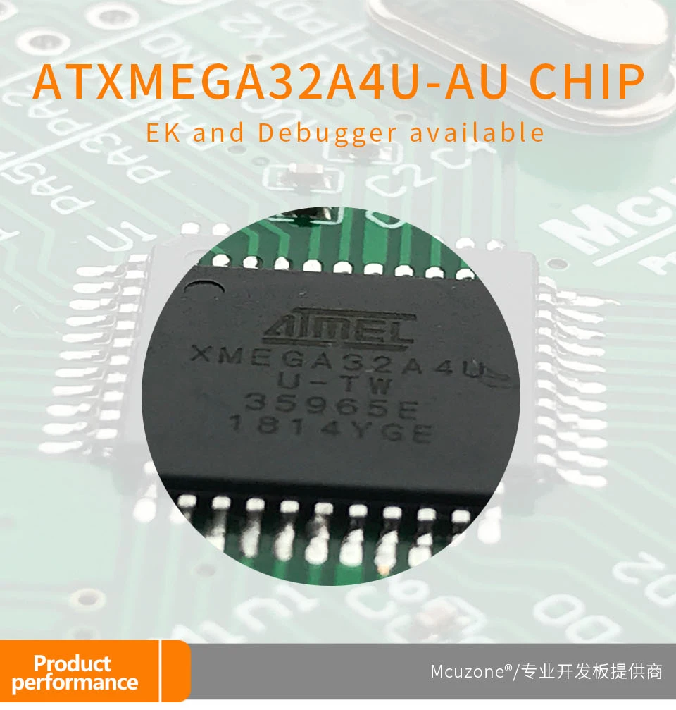 ATxmega32A4U-AU чипы (ATMEL xmega32A4U ATXMEGA pdi есть в наличии Доставка 24 часа 32A4 U микрочип 32A4U XMEGA32A4U
