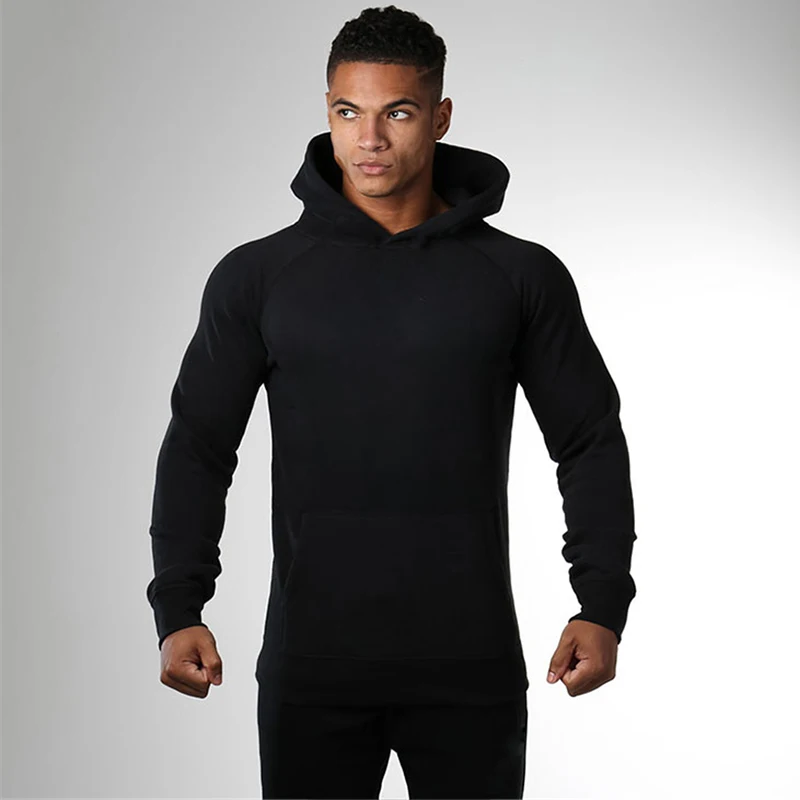 

Hot Sale Men Hoody Sweatshirts Hip Hop Solid Color Slim Hoodies Men Hooded Cloak Sudaderas Hombre Casual Hoodie Sweatshirts