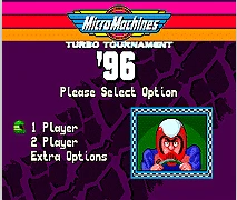 Микро-машин Turbo Tournament'S 96 16 бит MD карточная игра для Sega игры Mega Drive Genesis |