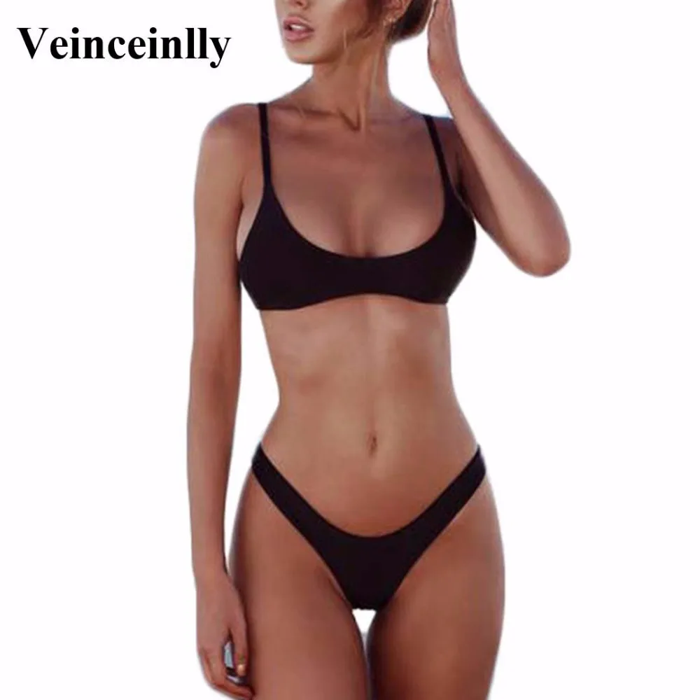 black bikini set