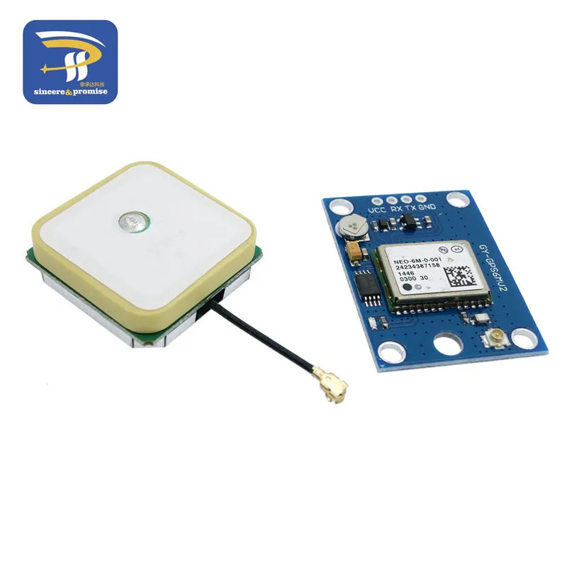 1 комплект NEO-6M gps модуль GY-gps 6MV2 NEO6MV2 буит в EEPROM APM2.5 антенна 3 V-5 V RS232 ttl доска для Arduino полета Управление