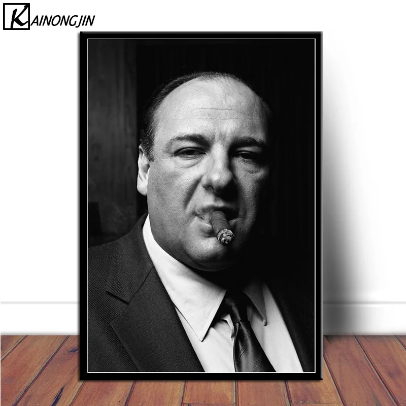 Постер James Gandolfini постеры и принты Картина на холсте Настенная картина для