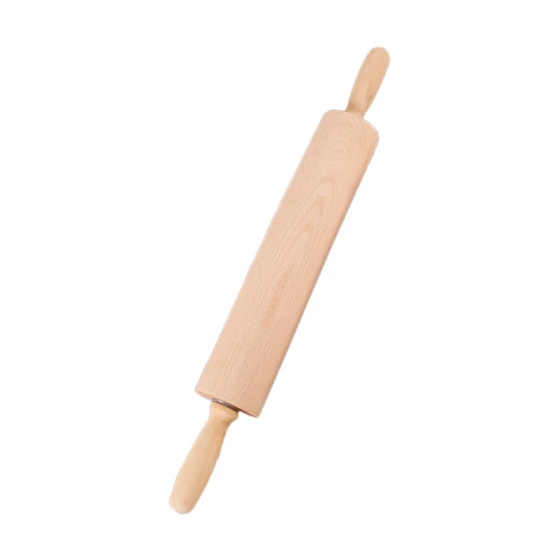 Wooden Rolling Pin, Hand Dough Roller for Pastry, Fondant, Cookie Dough, Chapati, Pasta, Bakery, Pizza. Kitchen tool