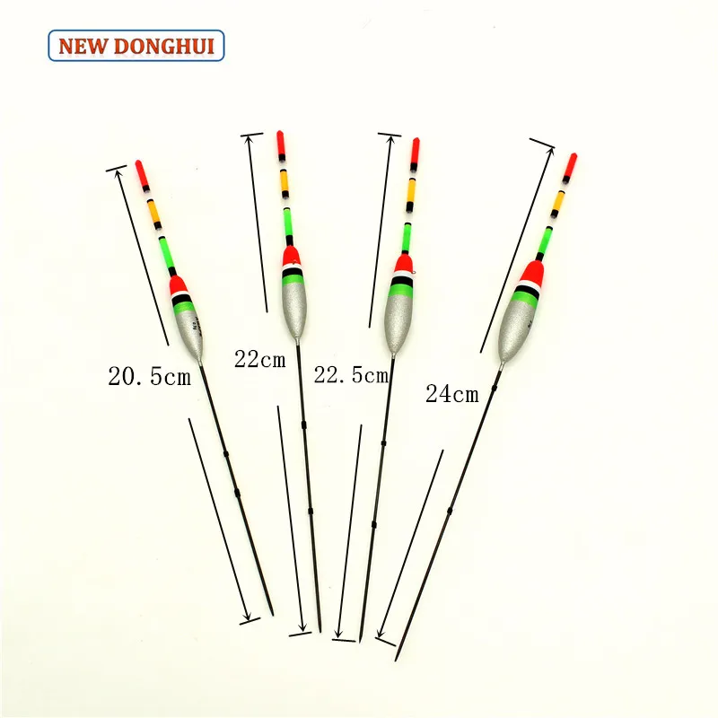 Newdonghui рыбалки Рыболовные Поплавки Bobber 0,5G 1,0G 1,5G 2G плавучести Смешанная упаковка пробкового дерева Материал 201112