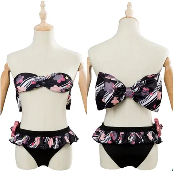 

Fate Grand Order Cosplay FGO Katsushika Hokusai Swimsuit Cosplay Costume Adult Girls Dress Halloween Costumes Custom Made
