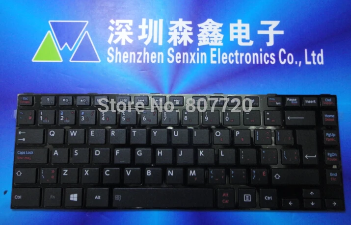 Бесплатная доставка из Канады клавиатура с черной рамкой для Toshiba Satellite L800 L805 C805D