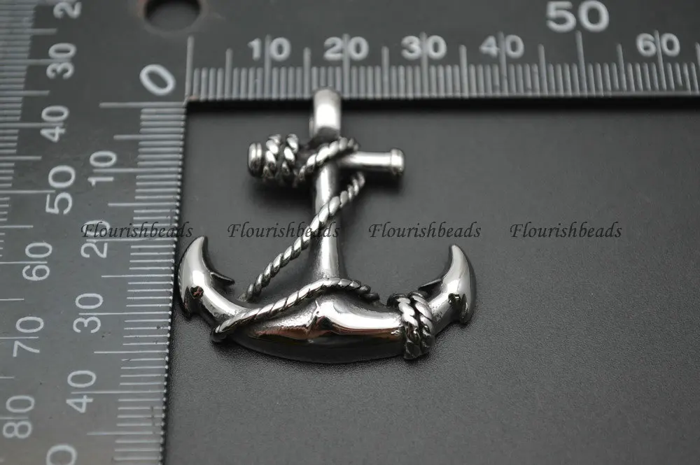 Новый якорь из нержавеющей стали металлическая подвеска 35 мм модные ювелирные