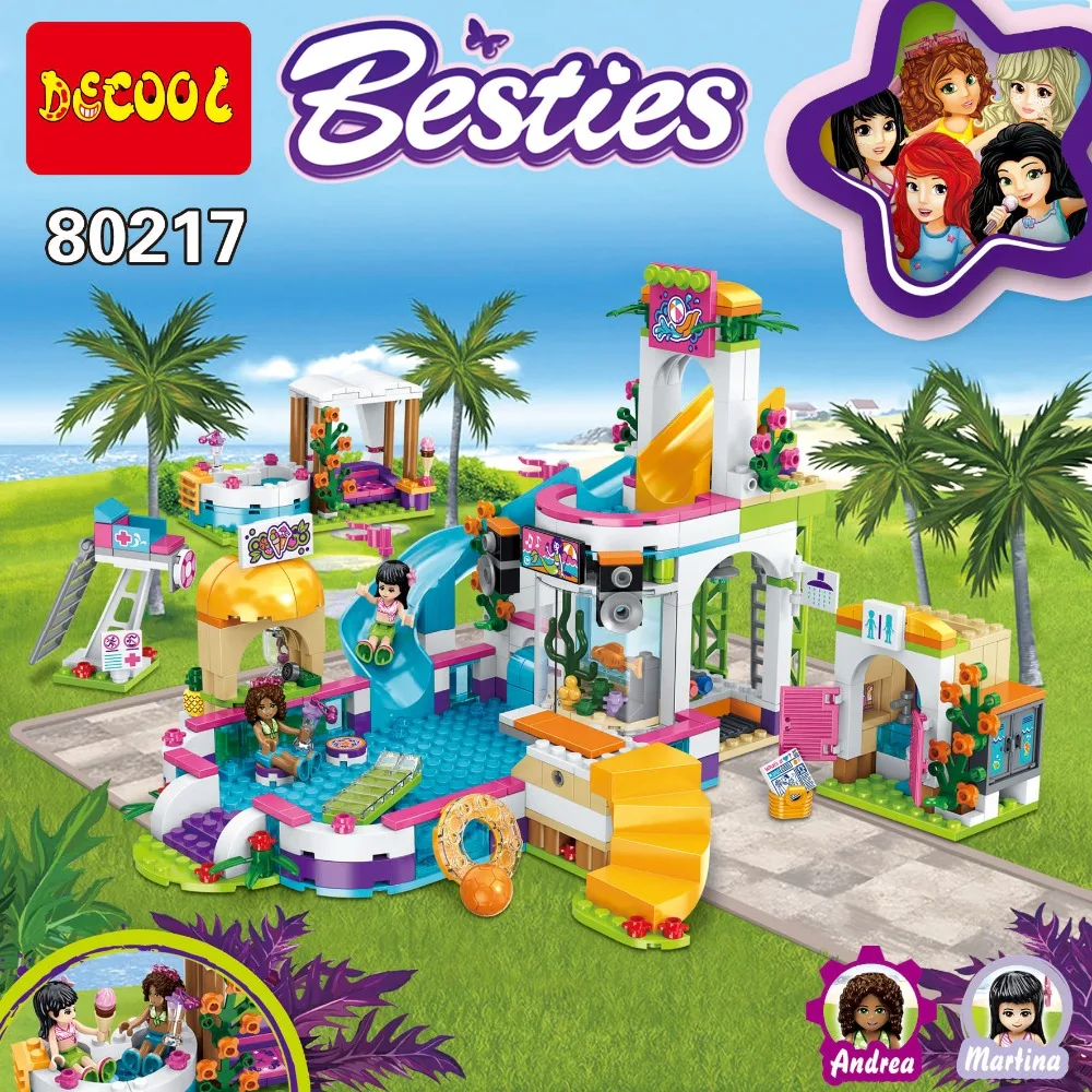 

Girl Stephanie Mia Olivia Andrea Emma Andrea Blocks Learning Gift Building Blocks Gifts Toys for lego Friends for minifigure