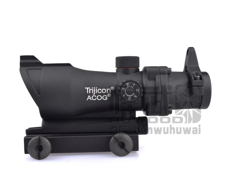 聖 Warrior Acog ためライフル狩猟やエアガンのための Milsim Riflescopes Aliexpress