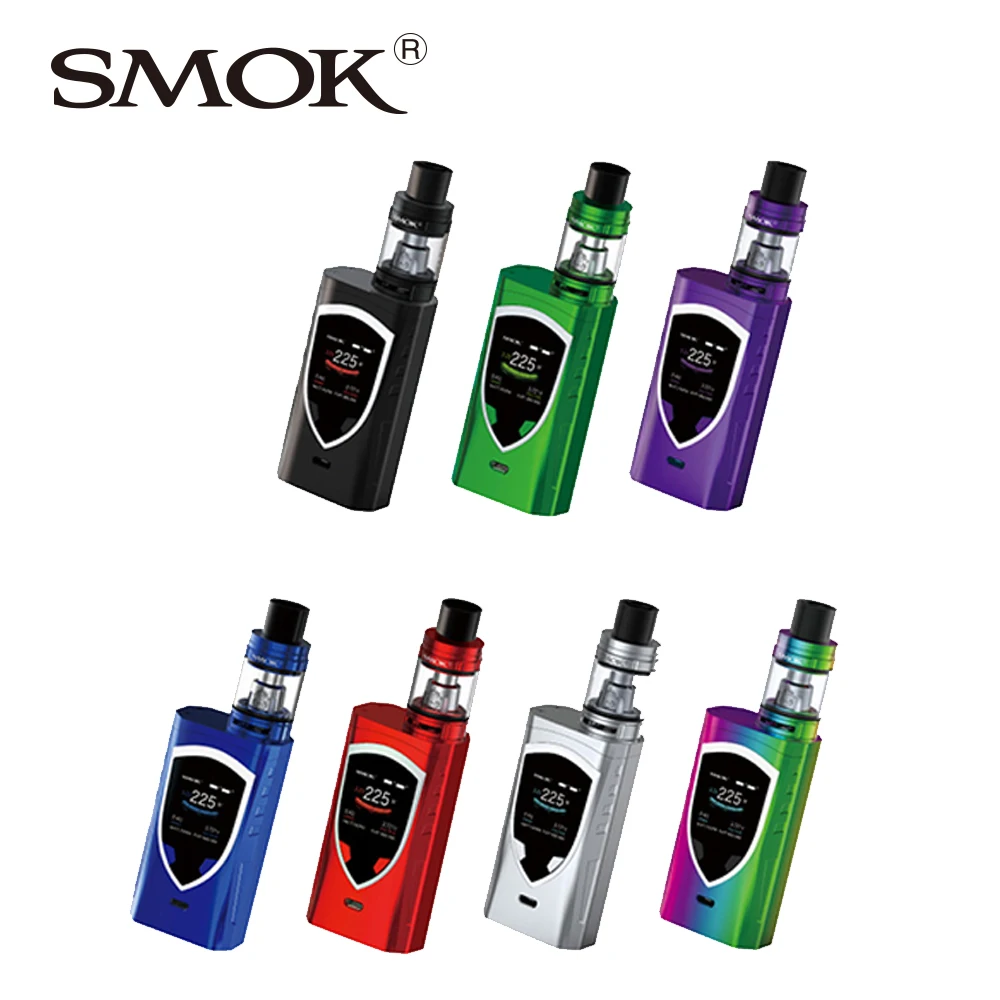 225W SMOK ProColor TC Kit with 5ml TFV8 Big Baby Atomizer & SMOK Pro Color TC Box MOD Standard Edit