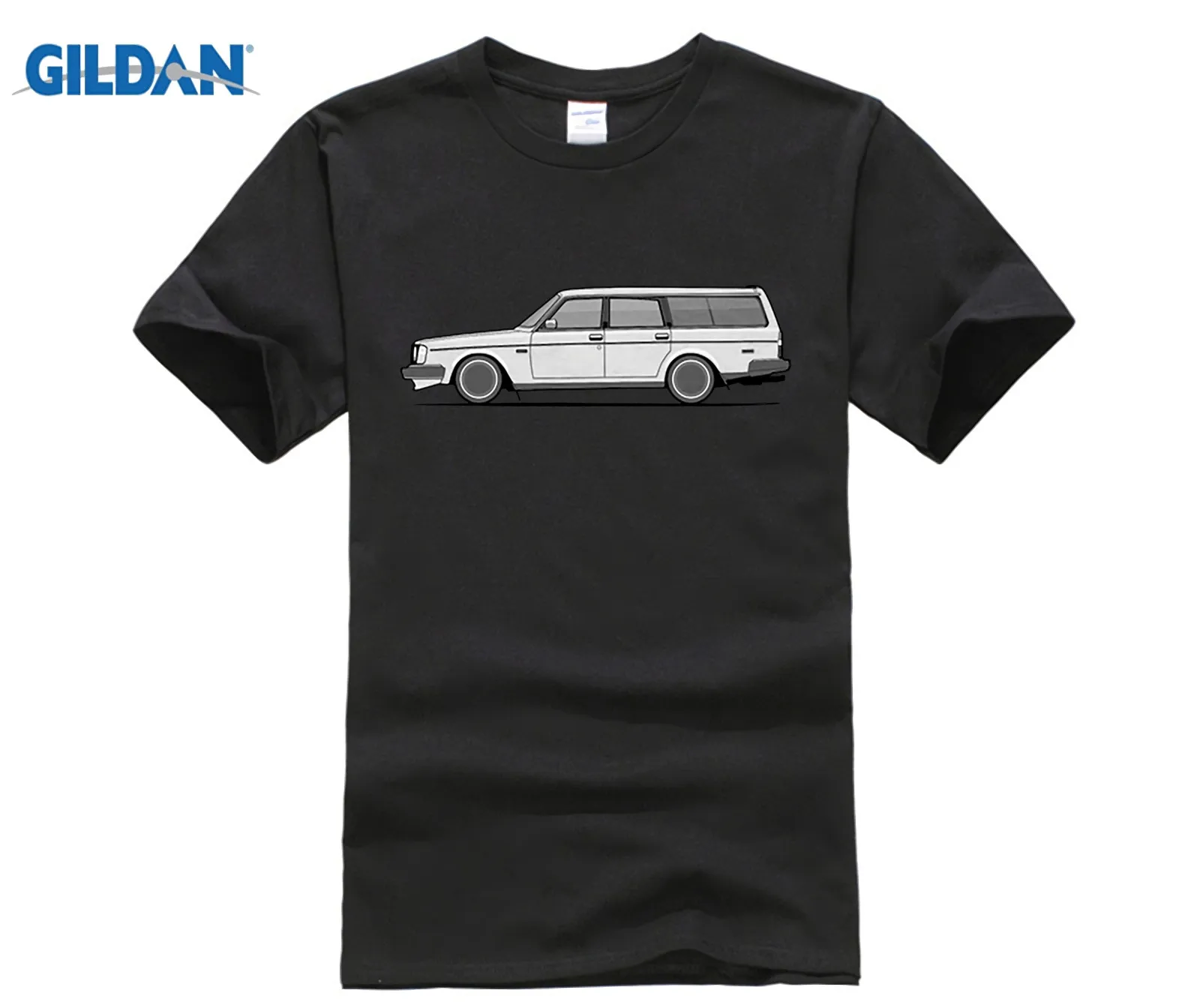 

T Shirts Brick Volvo 245 Wagon Car T-Shirt Male Organnic Cotton Man Short Sleeve Shirt Simple Style Man Unique T Shirt