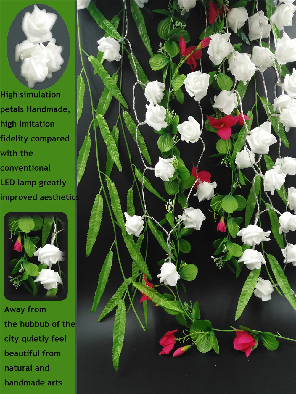 110V 220V 230V Rose led string lights (9)